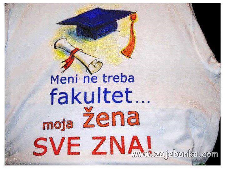 žena s fakultetom