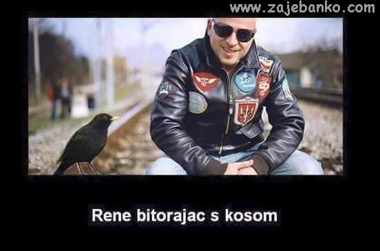 rene bitorajac smiješna slika