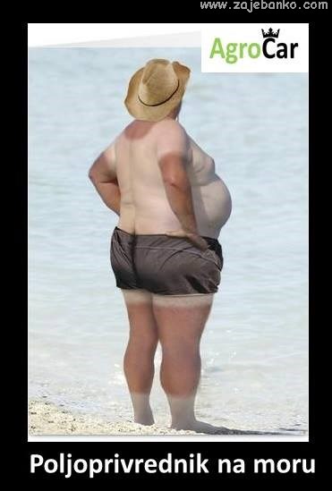 poljoprivrednik na moru