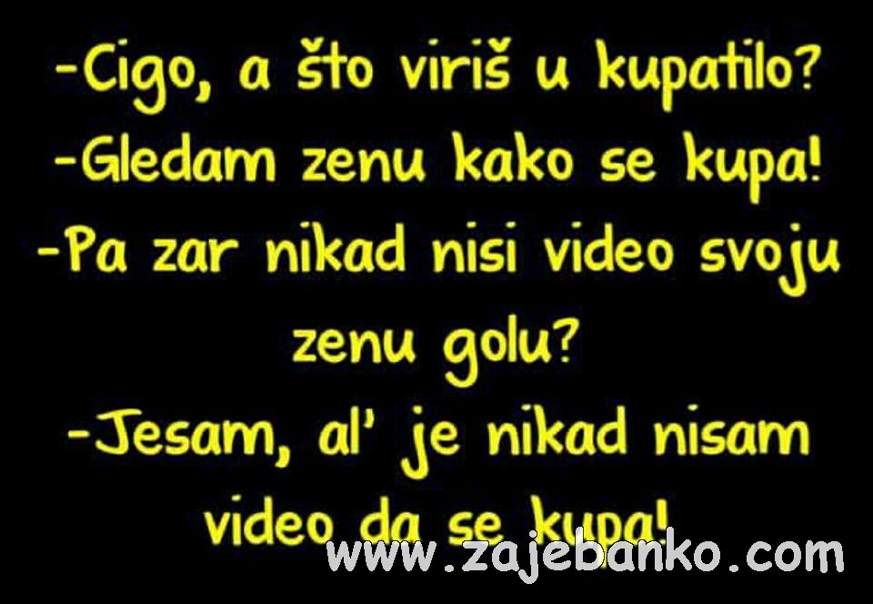 Cigo smiješna slika