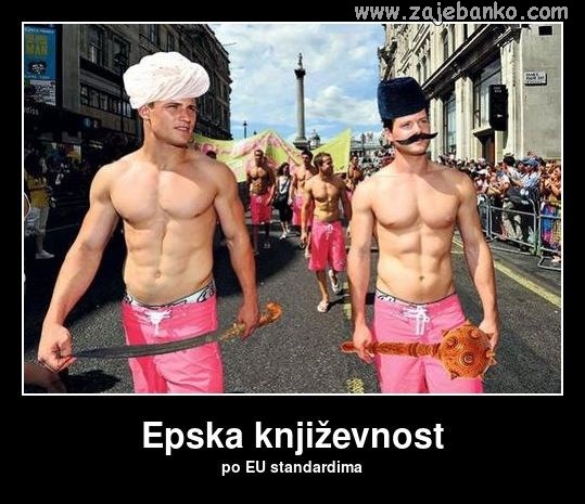 epska književnost smiješna slika