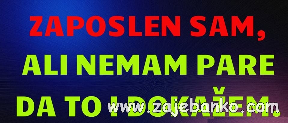 kad radiš a ne primaš plaću