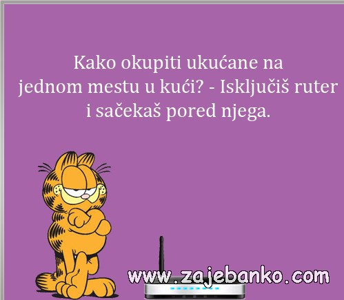 kad isključiš ruter