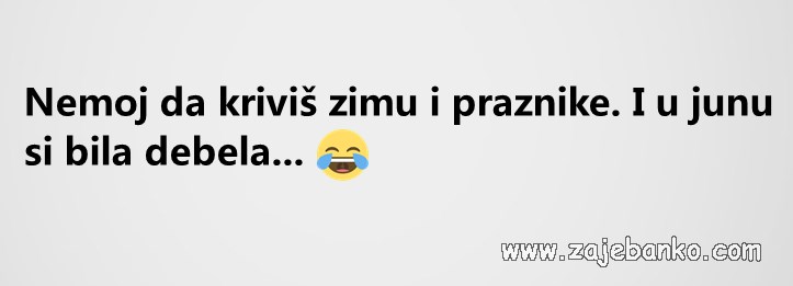 debela u svako doba godine