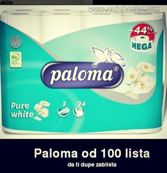 paloma smiješna reklama