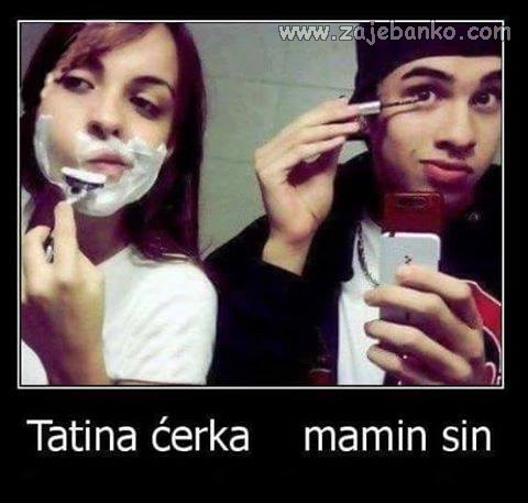 tatina kćerka & mamin sin