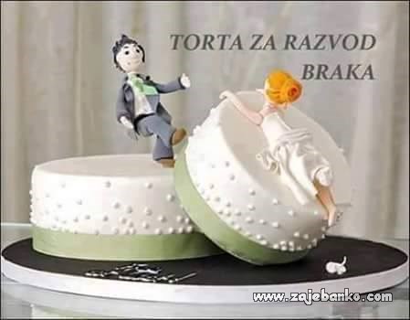 torta za razvod braka