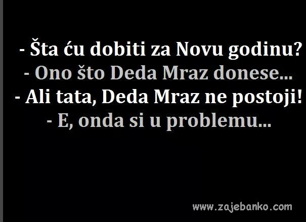 poklon za Novu godinu