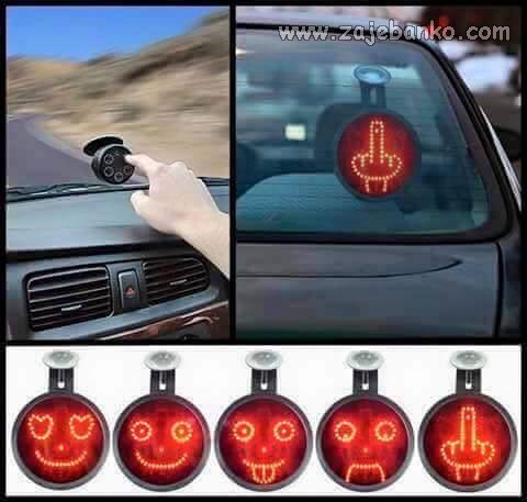 smiješna auto signalizacija