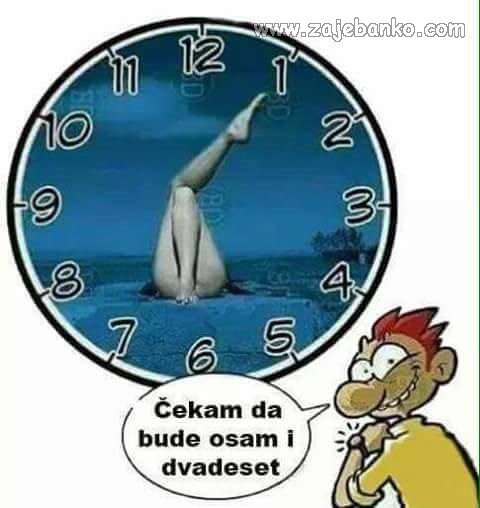 smiješne kazaljke na satu