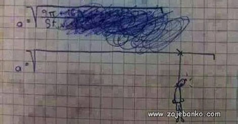 matematika ubija u pojam