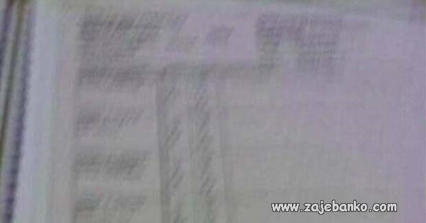 kad te roditelji zatraže da im uslikaš indeks prije nego što ti poašlju novac