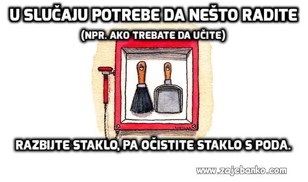 ono kad trebaš početi s učenjem