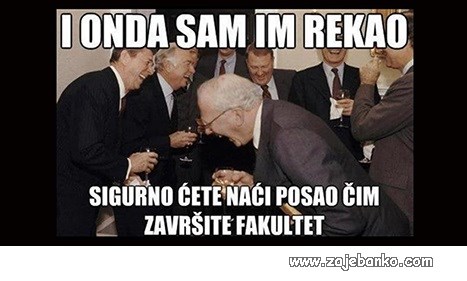 zagarantirano zapošljenje nakon fakulteta