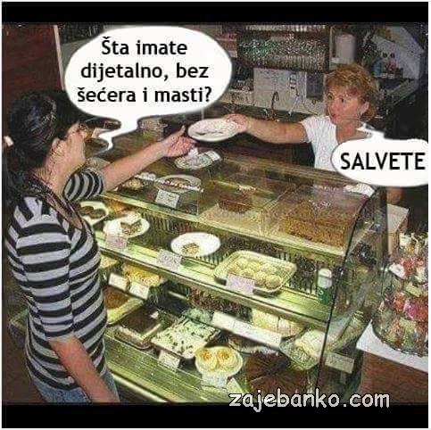 slastičarnica - smiješna slika