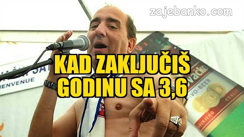 Mladen Grdović zaključio godinu sa 3,6 promila