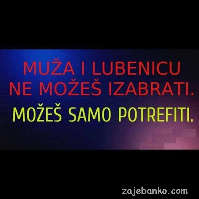 muž je kao lubenica - možeš samo potrefiti dobrog