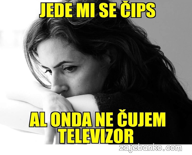 Dilema - čips ili TV