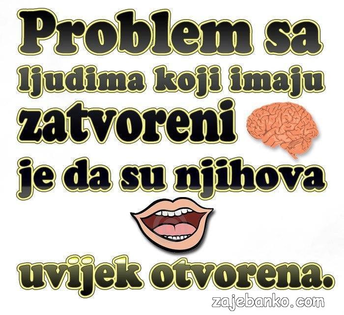 usta uvijek otvorena