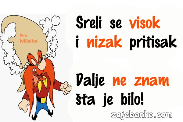 visok i nizak tlak 