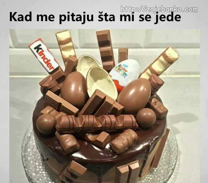 jede mi se nešto slatko