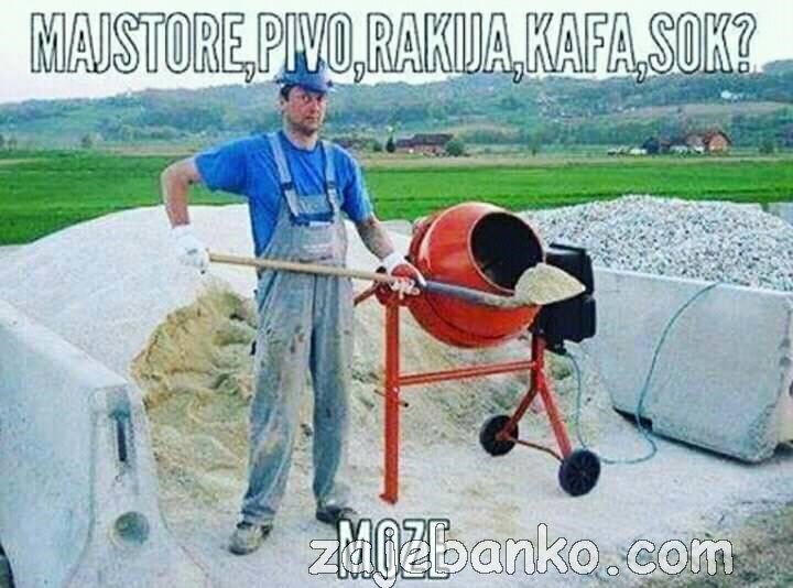 majstor pivo, rakija, kava, sok