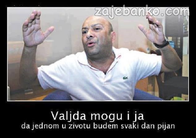 pijan svaki dan barem jednom u životu - oksimoron