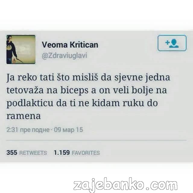 tetovaža smiješna slika