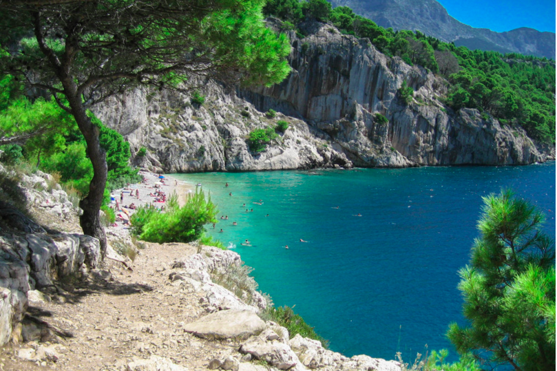 beaches in dalmatia