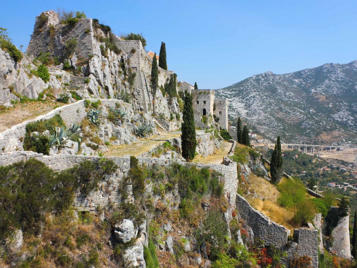 Klis Fortress in Split, Croatia | game of thrones by boat