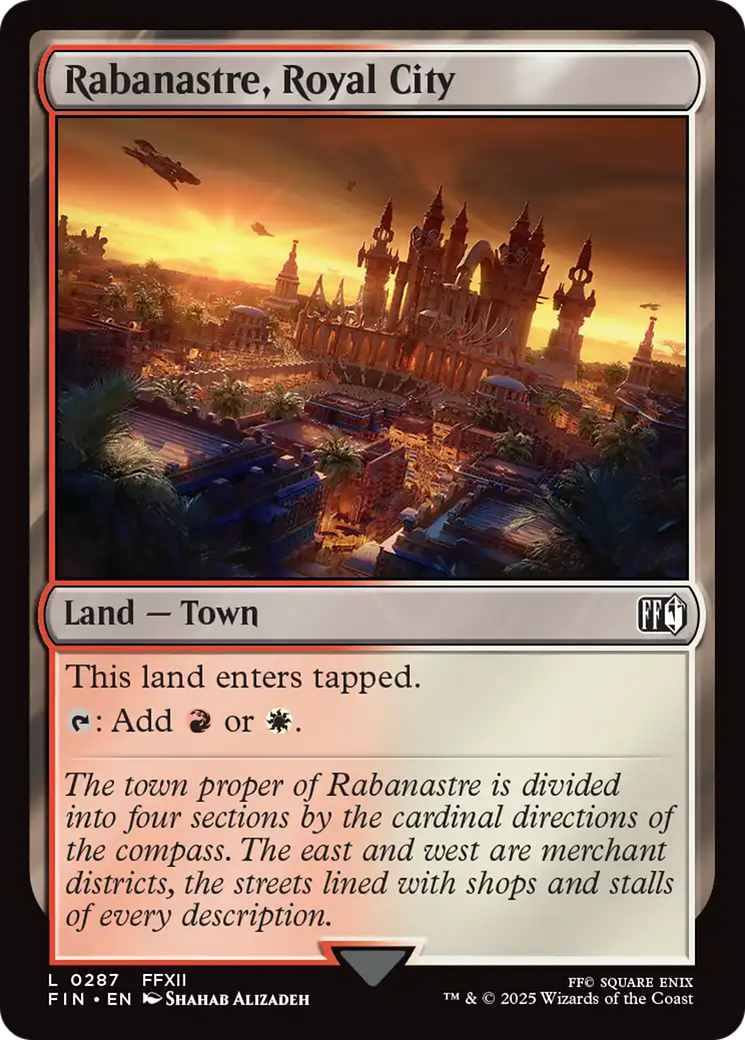 MTG - Final Fantasy (FIN) - Singles - Nonbasic Lands - Bild 17 von 23