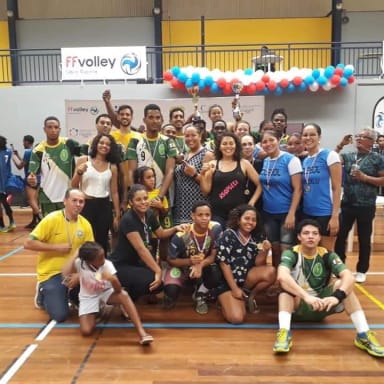 Uslm volley-ball à Vélizy pour représenter la Guyane