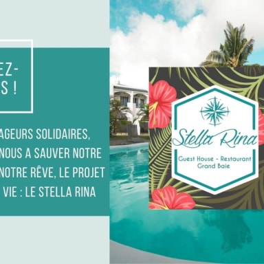 "Voyagez solidaires. Le Stella Rina a besoin de vous"