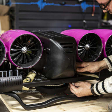 E-Wings: Flying Electric Turbines