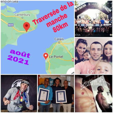 Traversée de la manche août 2021