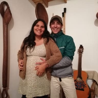 Daniela, Zamir y la niña