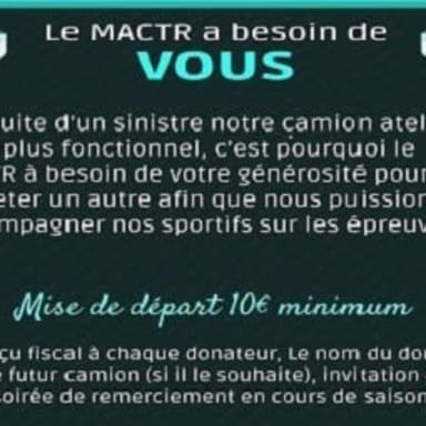 POUR LE RACHAT D'UN CAMION...