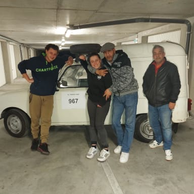 Les Narvalos au 4L Trophy