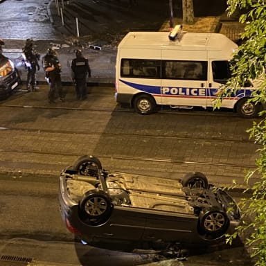 victime des émeutes