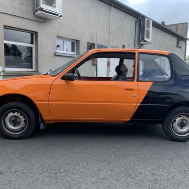 Achat d’une nouvelle Peugeot 205 pour L’Europ’raid