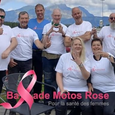 Balade Motos Rose