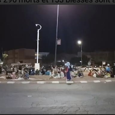 Maroc tremblement de terre