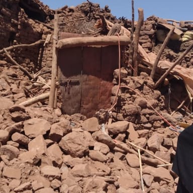 SEISME MAROC Aides aux familles sinistrées