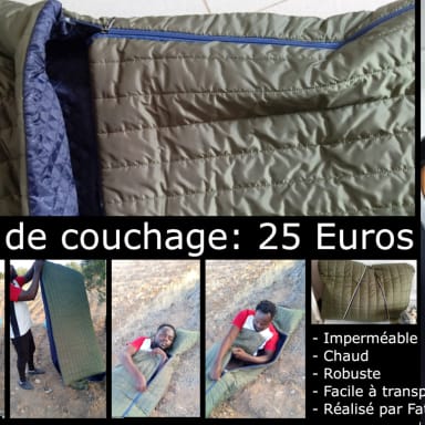 J'offre un sac de couchage