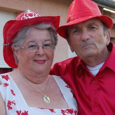 Gérard et Jeannine nos grands-parents du coeur