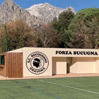 Création d'un espace de convivialité sur le stade de BOCOGNANO