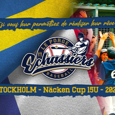 Nous rêvons de participer à la Baseball Näcken Cup à Stockholm (Suède)