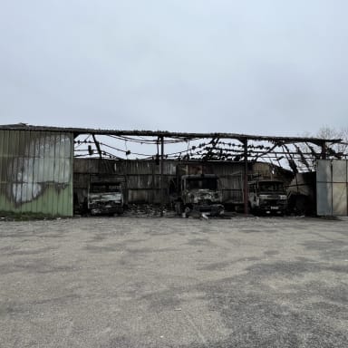 Incendie entreprise Guagno Les Mexicots
