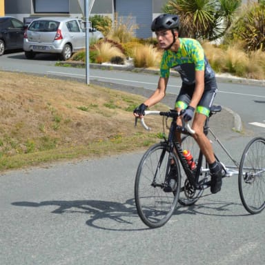 Un nouveau vélo pour Matthéo
