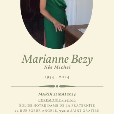 A la mémoire de Marriane